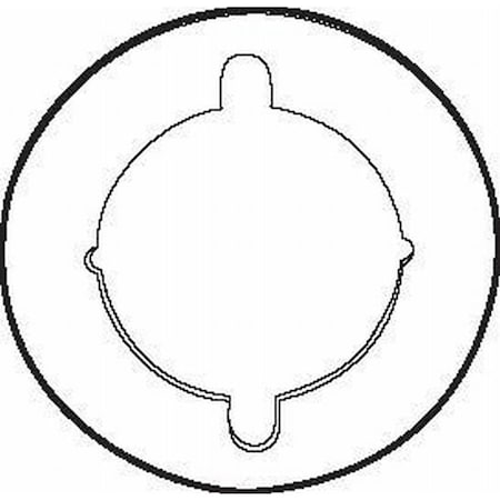 Don-Jo Hole Filler Plate for Levers for 1-3/8" Doors 10PK AR9K605